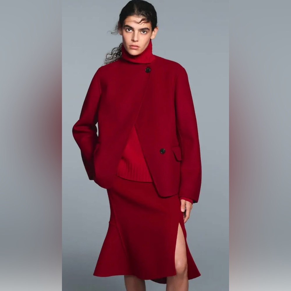 Uniqlo Women's Red Blazer
